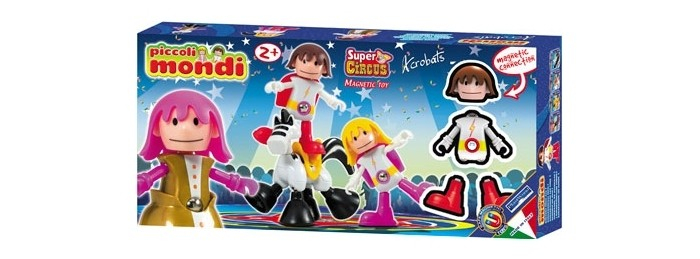 Купить конструктор plastwood piccoli mondi super circus acrobats 531