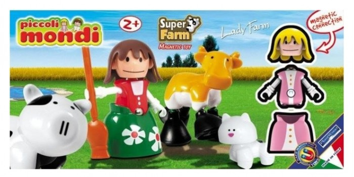 Купить конструктор plastwood piccoli mondi super farm lady farm 526