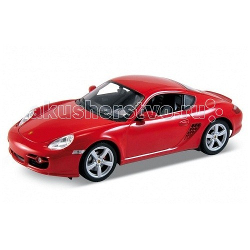 Купить welly модель машины 1:18 porsche cayman s 18008