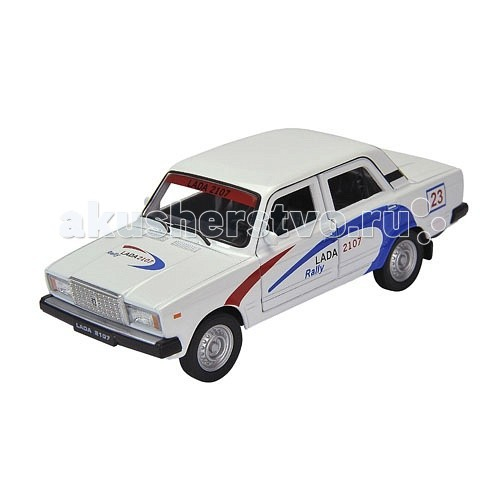 Купить welly модель машины 1:34-39 lada 2107 rally 43644ry