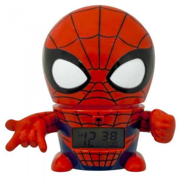 Купить часы марвел (marvel) будильник bulbbotz spider-man человек-паук 14 см 2021425