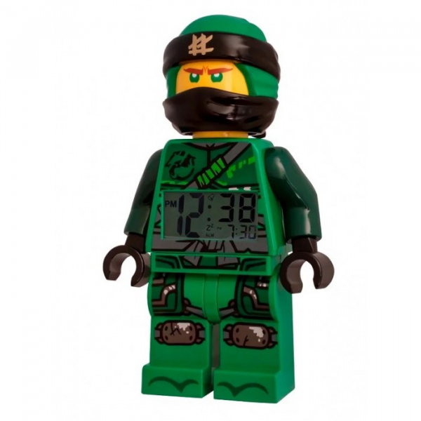 Купить часы lego ninjago movie будильник минифигура lloyd 9009204