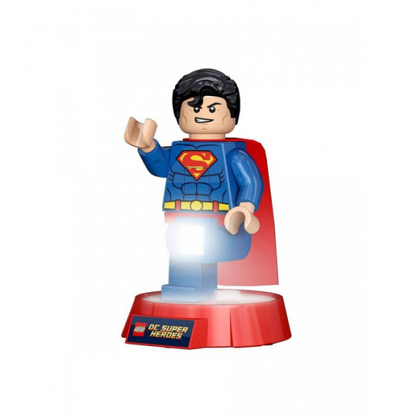 Купить lego dc super heroes минифигура-фонарь superman на подставке lgl-tob20