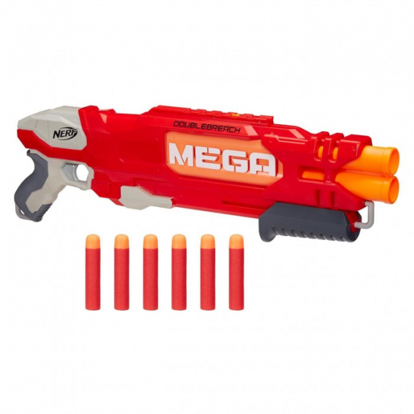 Купить nerf hasbro мега бластер даблбрич b9789