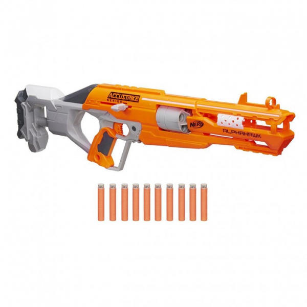 Купить nerf hasbro эллит аккустрайк бластер альфахок b7784