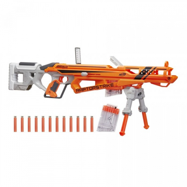 Купить nerf hasbro эллит аккустрайк бластер рапторстрайк c1895