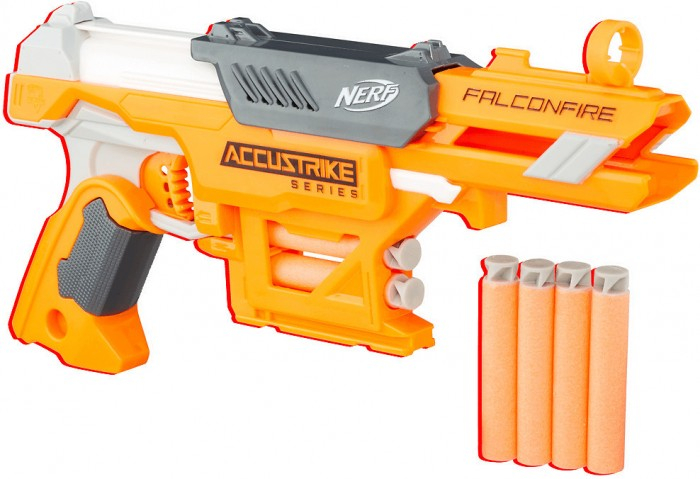 Купить nerf hasbro эллит аккустрайк бластер фалконфайр b9839