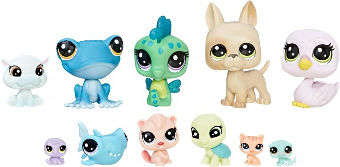 Купить littlest pet shop набор игровой коллекция петов b9343