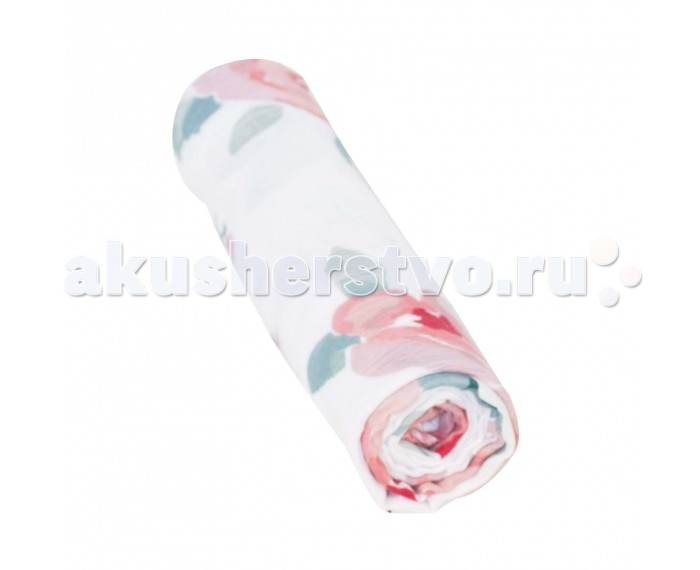 Купить пеленка bebe au lait bamboo muslin rosy blend swbbry1