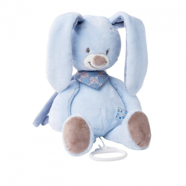 Купить мягкая игрушка nattou musical soft toy alex & bibiou кролик музыкальная 35 см 321044