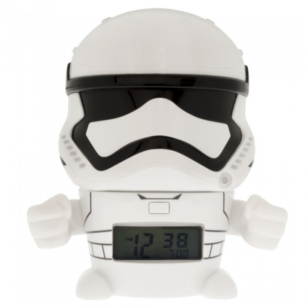 Купить часы star wars будильник bulbbotz минифигура stormtrooper 14 см 2021371