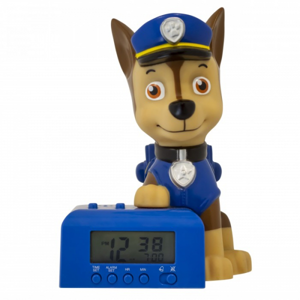 Купить часы щенячий патруль (paw patrol) будильник bulbbotz минифигура chase высота 15.24 см 2021302