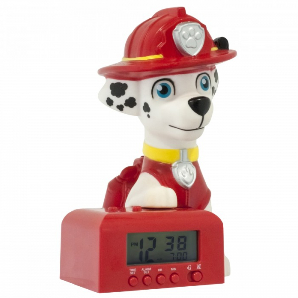 Купить часы щенячий патруль (paw patrol) будильник bulbbotz минифигура marshall высота 15.24 см 2021319