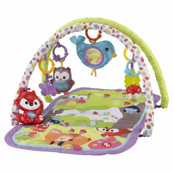 Купить развивающий коврик fisher price mattel друзья тропического леса 3 в 1 cdn47