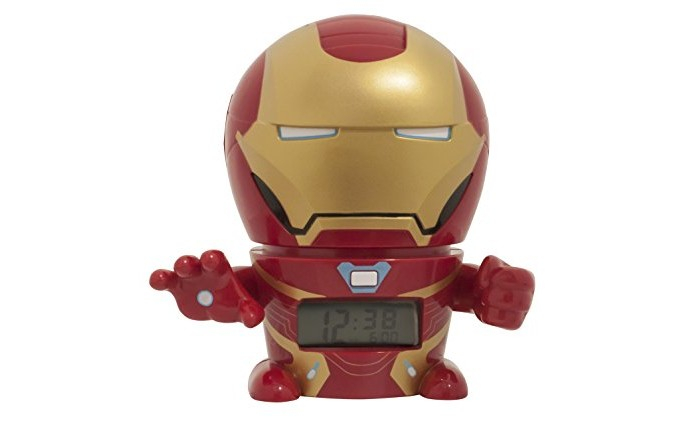 Купить часы марвел (marvel) будильник bulbbotz infinity wars минифигура iron man 14 см 2021685