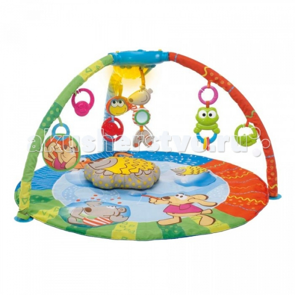 Купить развивающий коврик chicco bubble gym 3 в 1 69028