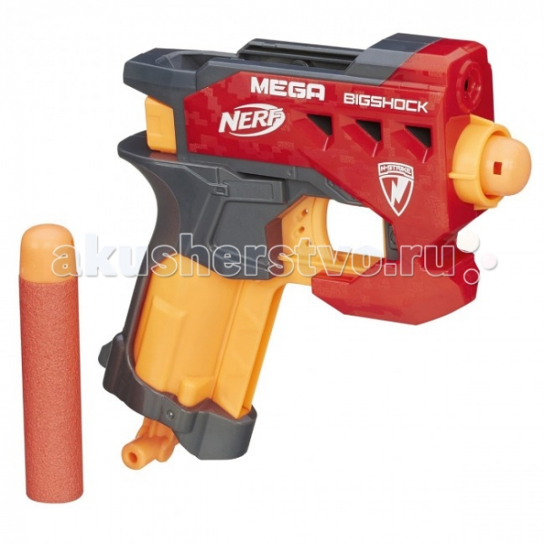 Купить nerf hasbro бластер мега большой выстрел a9314h