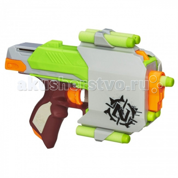 Купить nerf hasbro бластер зомби страйк сайдстрайк a6557/a6557h