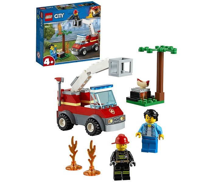 Купить конструктор lego city 60212 fire пожар на пикнике 60212