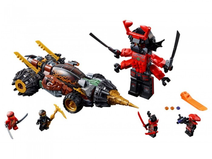 Купить конструктор lego ninjago 70669 земляной бур коула 70669