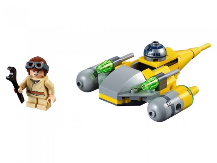 Купить конструктор lego star wars 75223 микрофайтеры: истребитель с планеты набу 75223