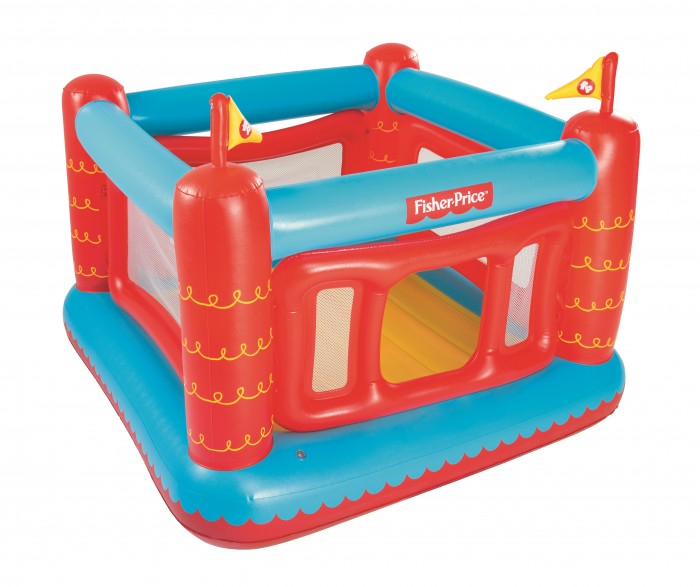 Купить bestway надувной батут fisher price 175х173х135 см бв93504