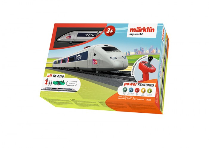 Купить marklin my world стартовый набор скоростной поезд tgv 29306