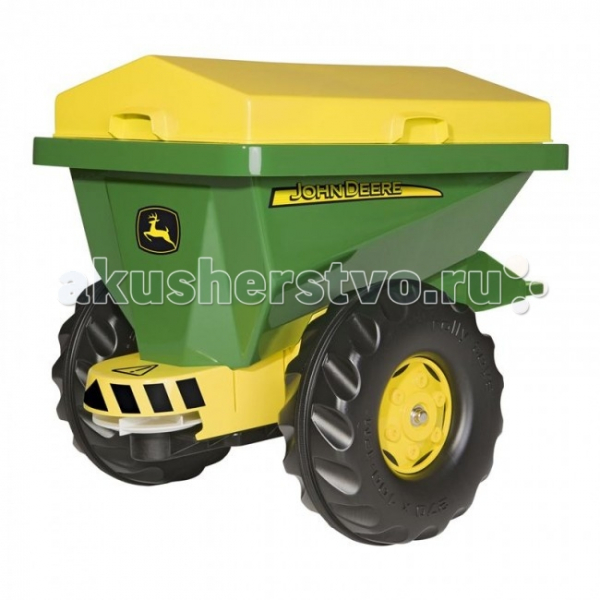 Купить rolly toys прицеп rollstreumax trailer john deere 125111 84779