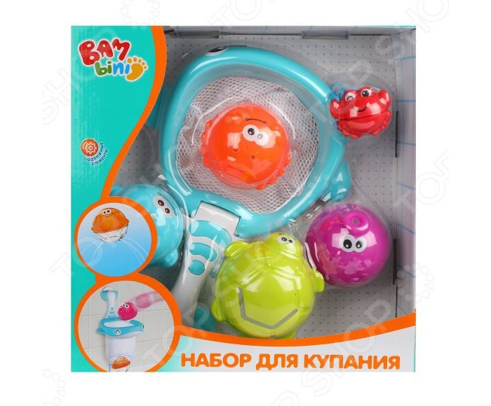 Купить наша игрушка набор для купания (6 предметов) 200268821