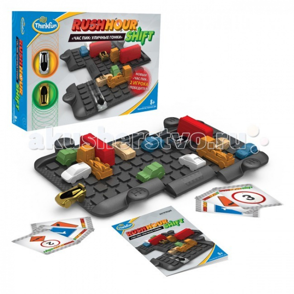 Купить thinkfun игра-головоломка час пик: уличные гонки 5060-ru