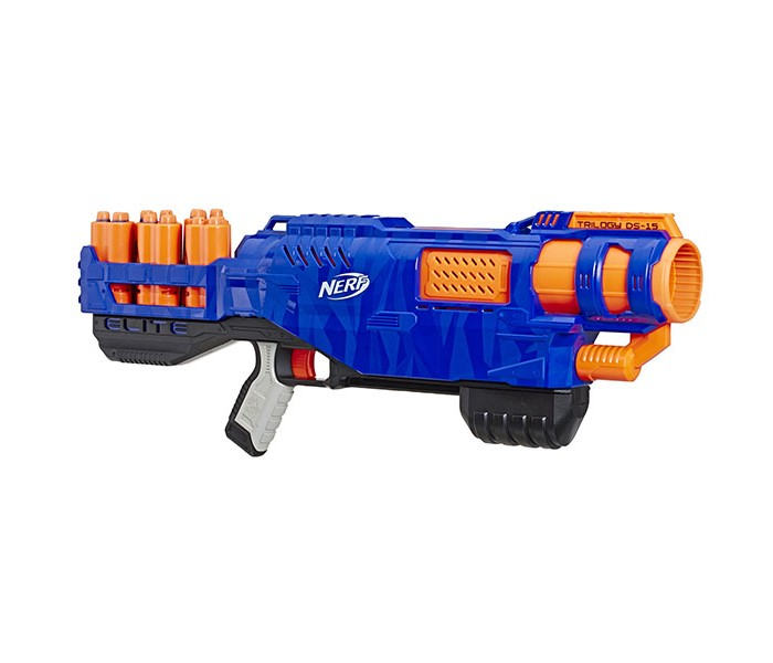 Купить nerf игровой набор бластер элит трилоджи дс-15 e2853