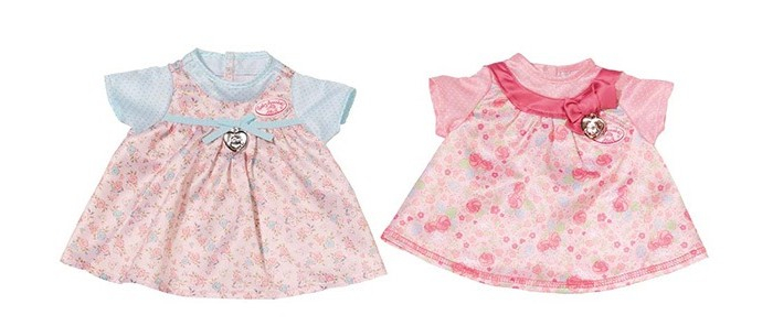 Купить zapf creation платье для куклы baby annabell 46 см 794-531