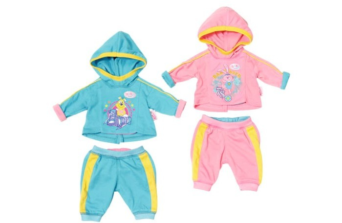 Купить zapf creation спортивный костюмчик для куклы baby born 43 см 823-774