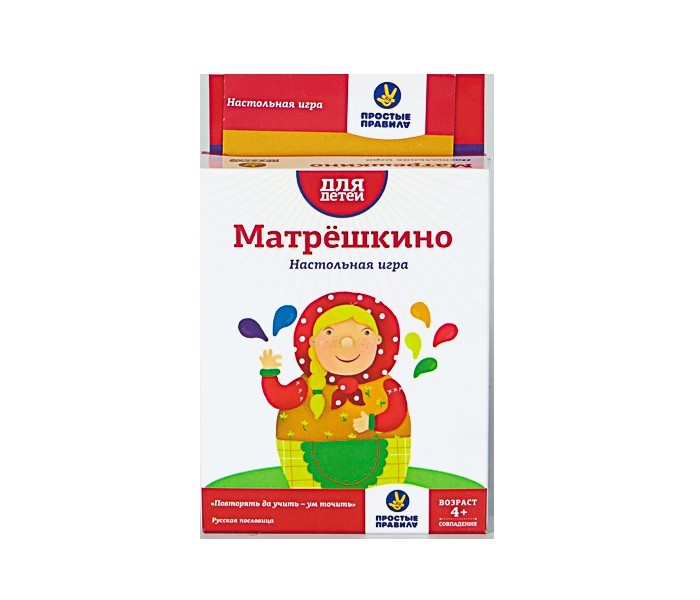 Купить простые правила настольная игра матрёшкино 60879/pp-8