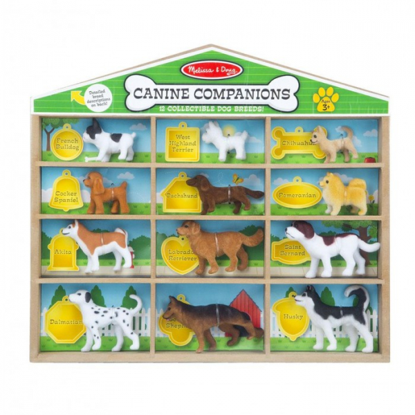 Купить melissa & doug классические игрушки набор собак 9404