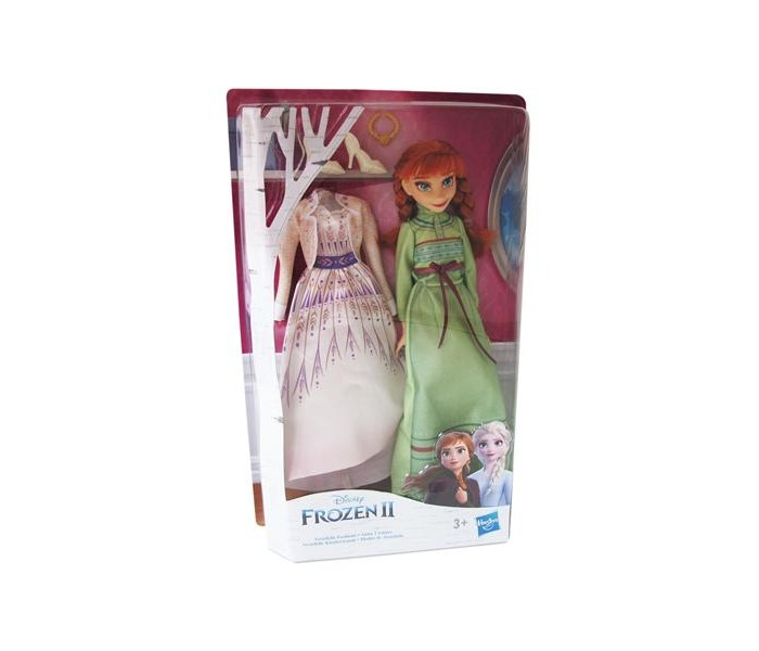 Купить disney princess холодное сердце-2 кукла анна с дополнительным нарядом e5500/e6908