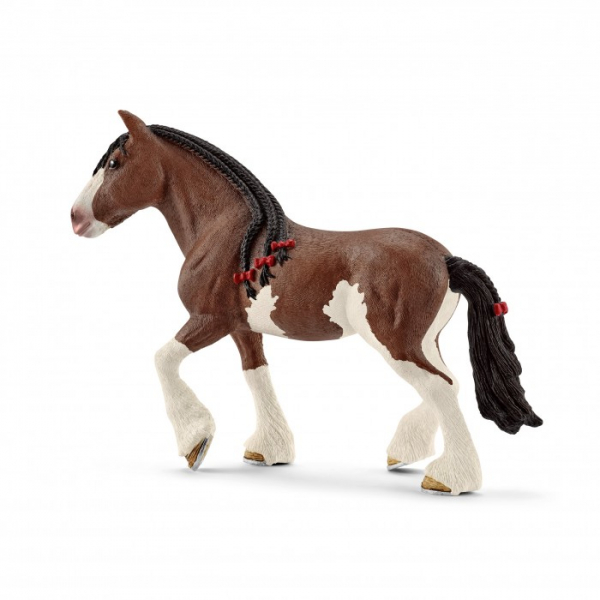 Купить schleich фигурка клайдсдейл-маре жеребец 13809