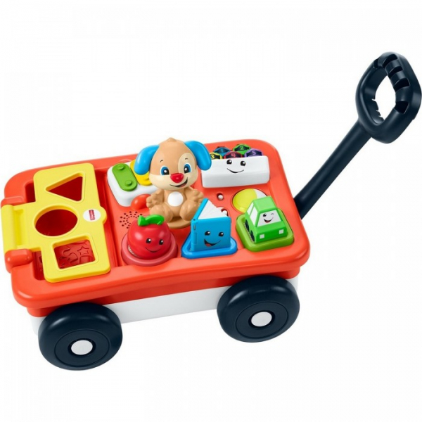 Купить fisher price тележка ученого щенка ghv18