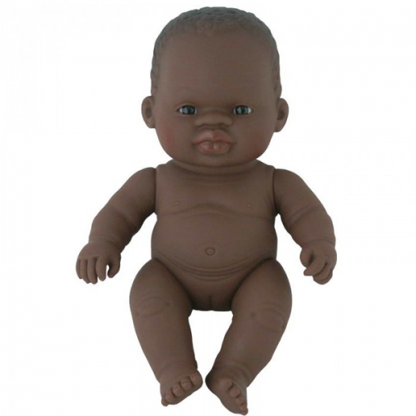 Купить miniland кукла baby doll african girl polybag 21 см 31144