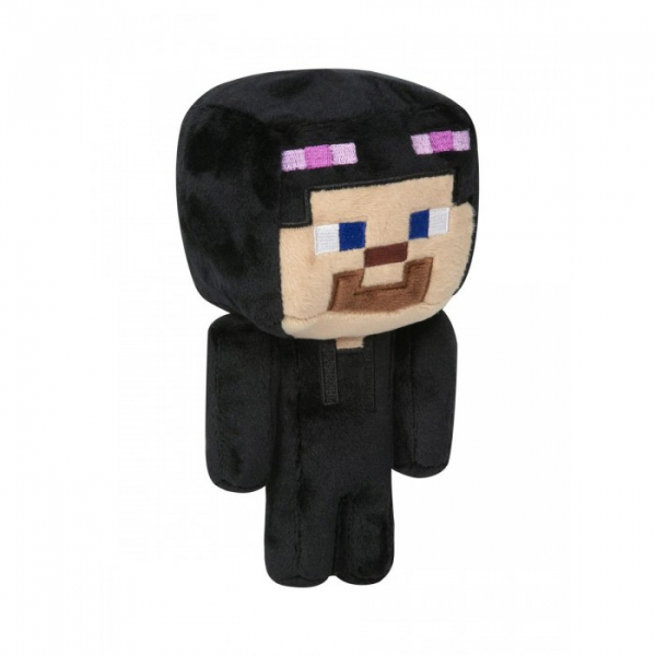 Купить мягкая игрушка minecraft happy explorer steve in enderman costume 18 см tm11030