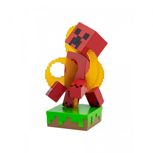 Купить minecraft фигурка adventure figures серия 3 creeper in fire 10 см tm08448