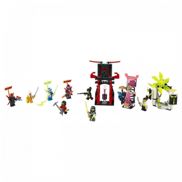 Купить конструктор lego ninjago киберрынок 71708