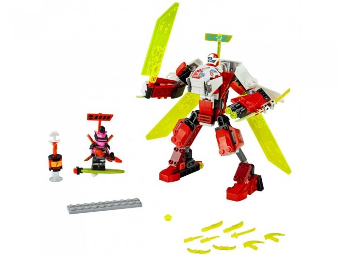 Купить конструктор lego ninjago реактивный самолёт кая 71707