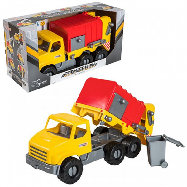 Купить tigres city truck мусоровоз 39369