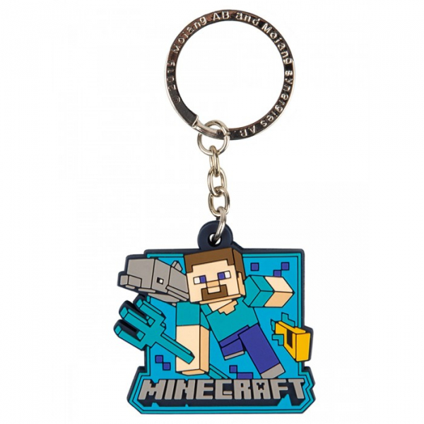 Купить minecraft брелок aquatic steve tm13341