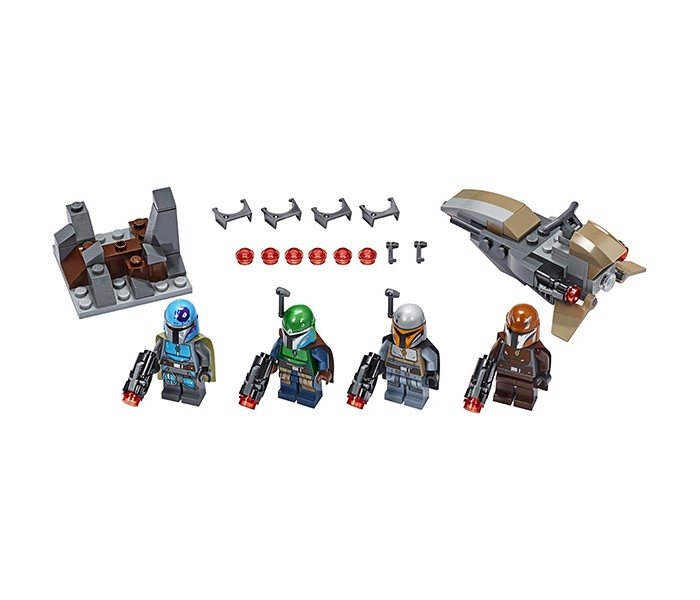 Купить конструктор lego star wars 75267 звездные войны боевой набор мандалорцы 75267