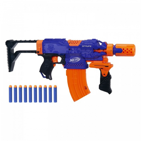 Купить nerf hasbro бластер элит супер страйф e2341ex0