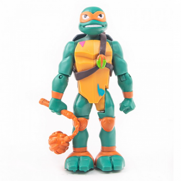 Купить playmates tmnt фигурка черепашки-ниндзя майки в атаке с разворота 15 см 81411