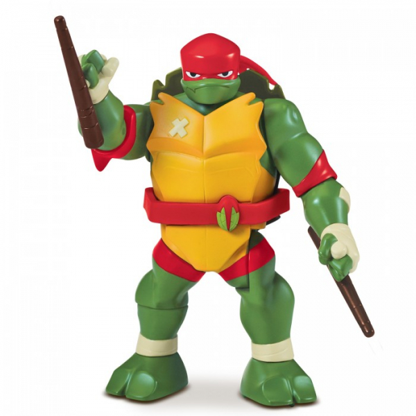 Купить playmates tmnt фигурка черепашки-ниндзя раф в атаке с разворота 15 см 81412