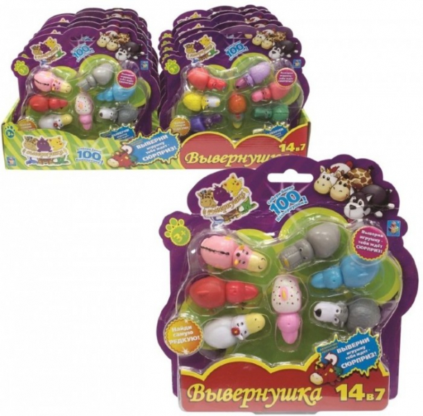 Купить 1 toy игрушка вывернушка 2 в 1 т10873